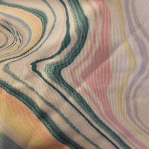 Multi-Coloured Old Navy Women's Light Support PowerSoft Longline Sports Bra - Picture 4 of 7